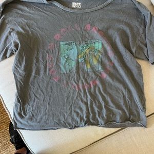 MTV cropped tshirt